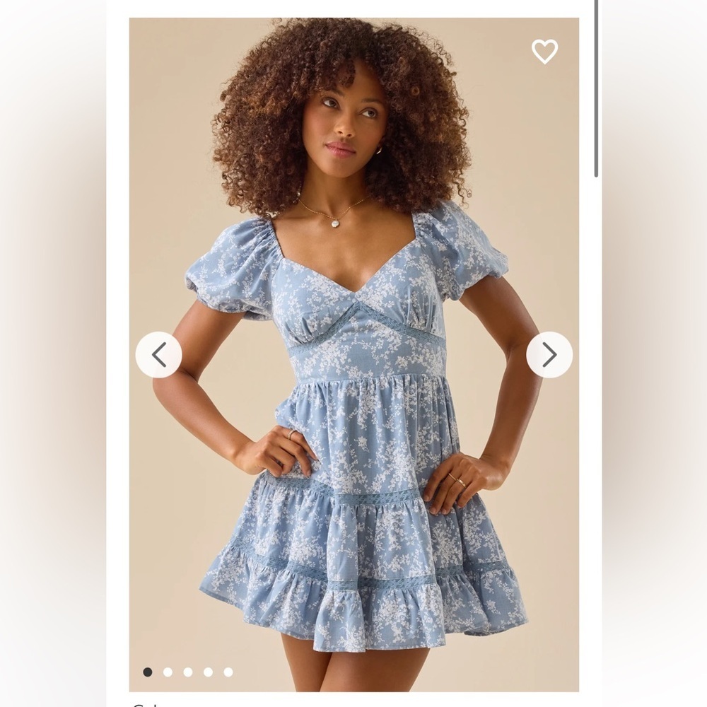 New with tags Altar’d State Liddy Floral Mini Dress - Picture 1 of 5